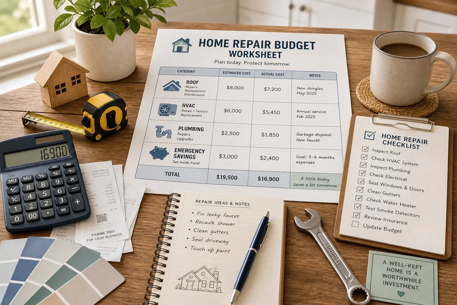 How to Budget for Home Repairs: A Simple Plan for Homeowners