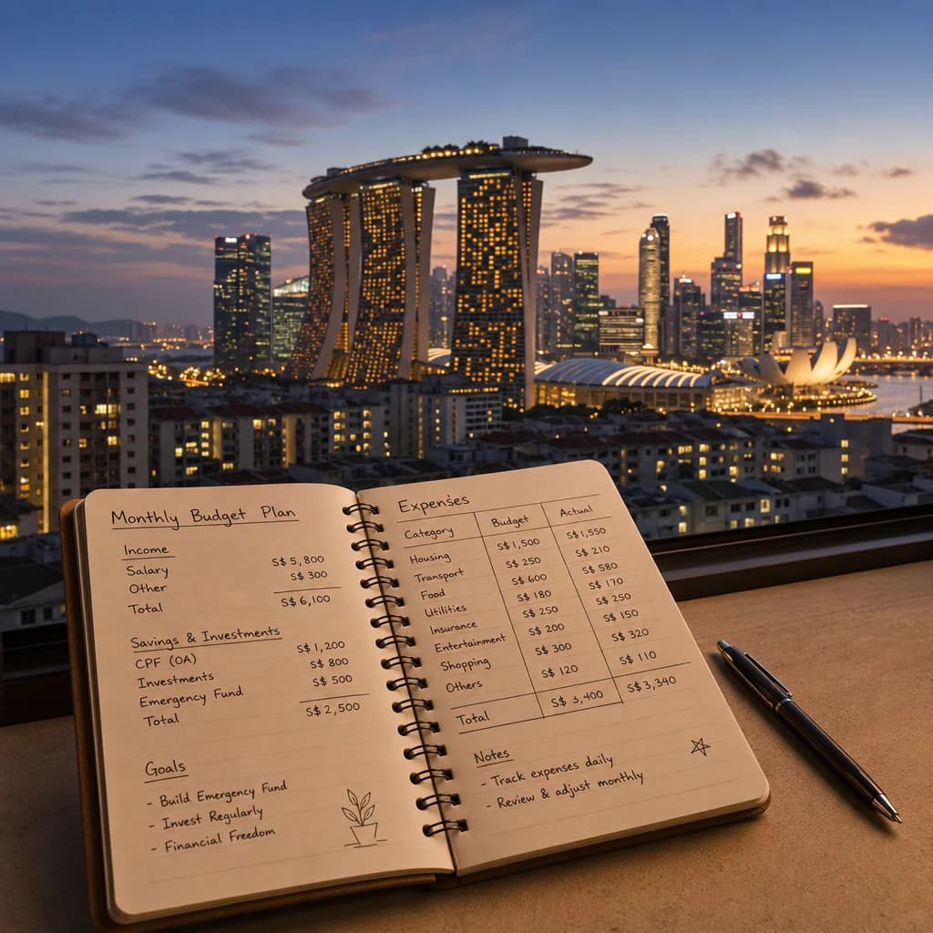 Budgeting for Beginners Singapore: A Simple Step-by-Step Guide
