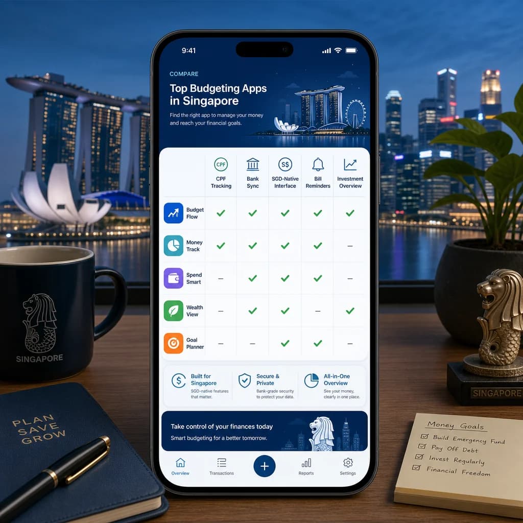 Best Budgeting App Singapore: 10 Features That Actually Matter in 2026