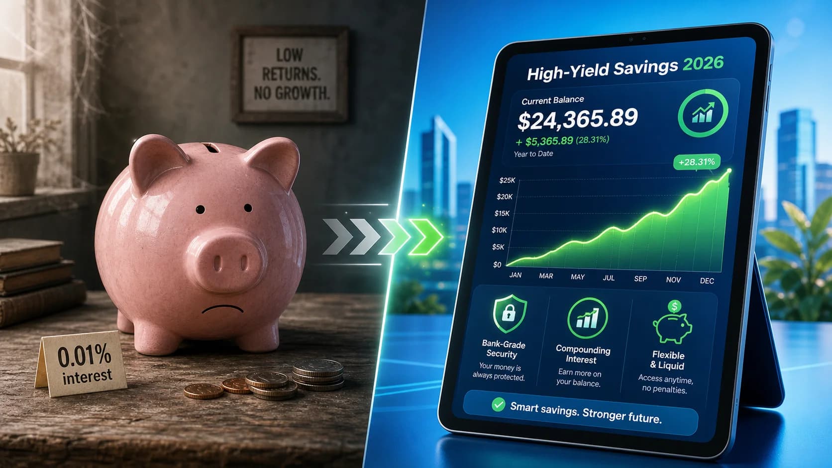 High-Yield Savings Accounts in 2026: Why Your Emergency Fund Is Losing Money (And How to Fix It)