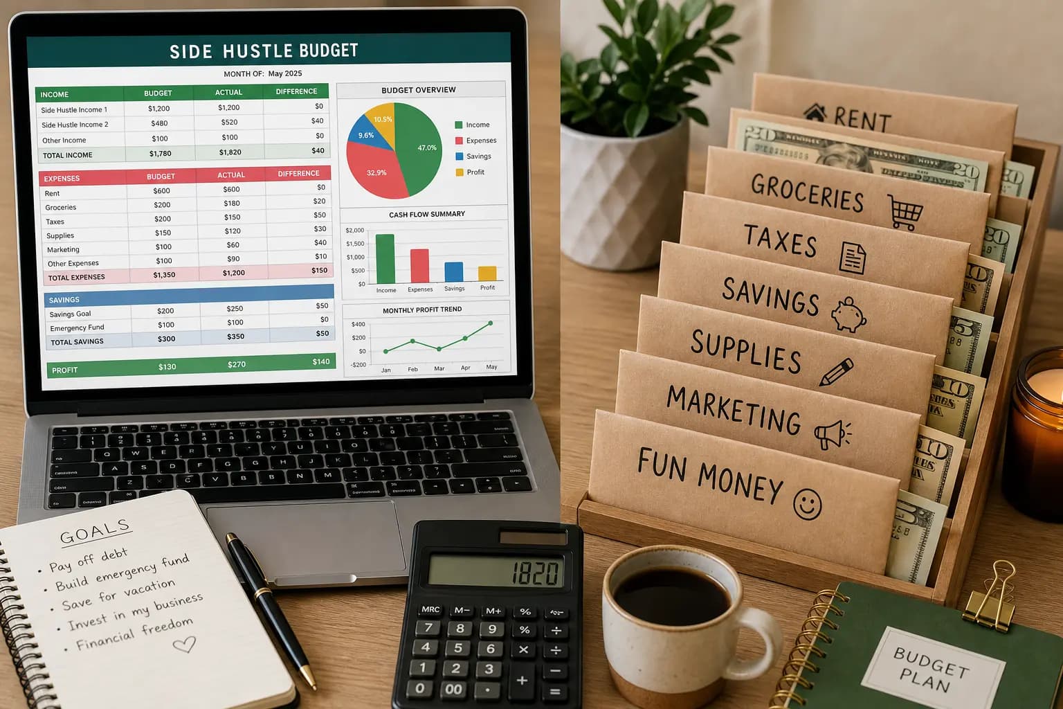 Side Hustle Budgeting 2026: Make Every Extra Dollar Count