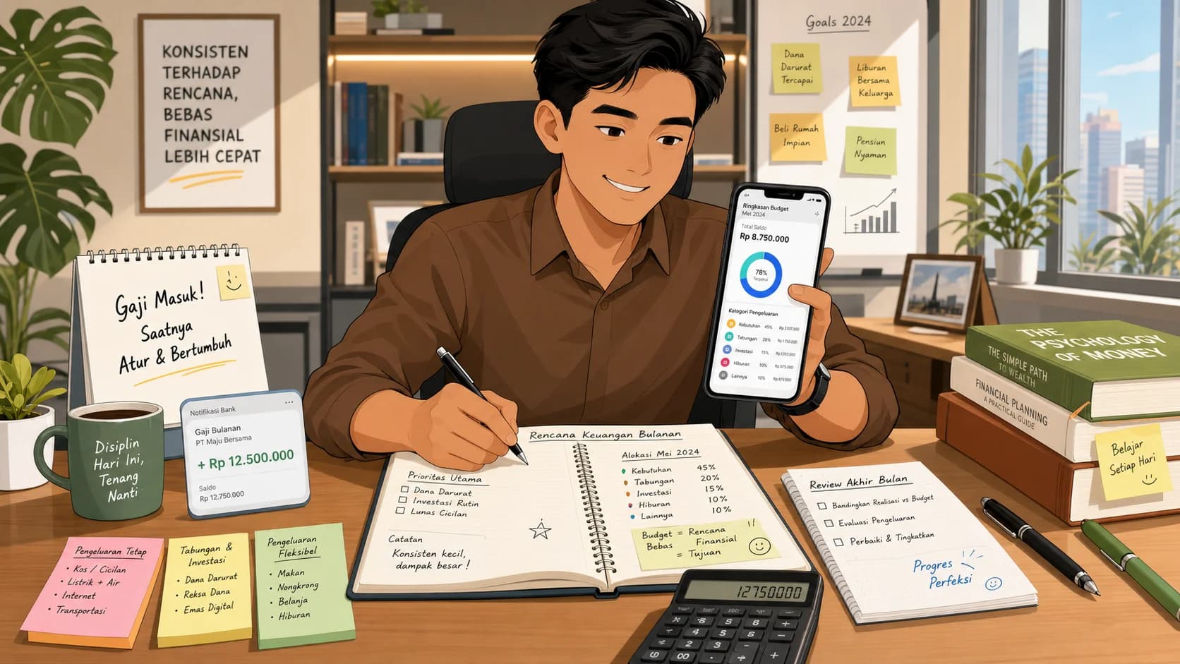 Reset Keuangan Setelah Gajian: Panduan Lengkap agar Gaji Tidak Habis Sebelum Akhir Bulan