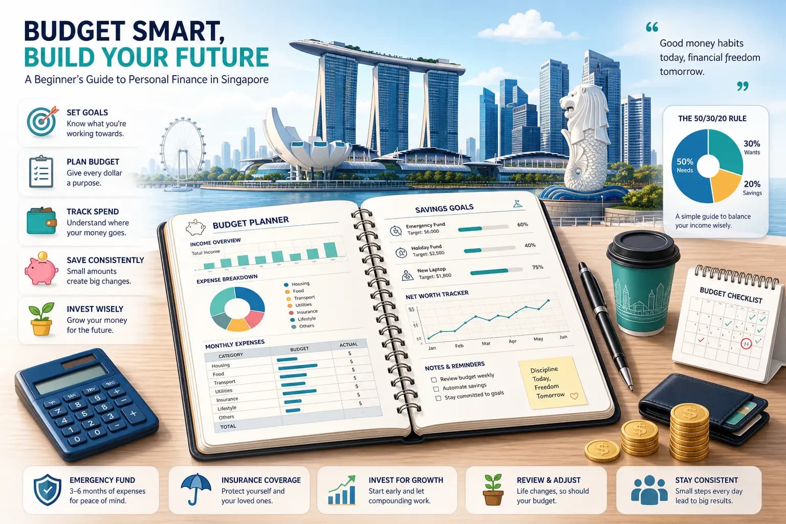 Budgeting for Beginners Singapore: Your Complete Step-by-Step Guide (2026)