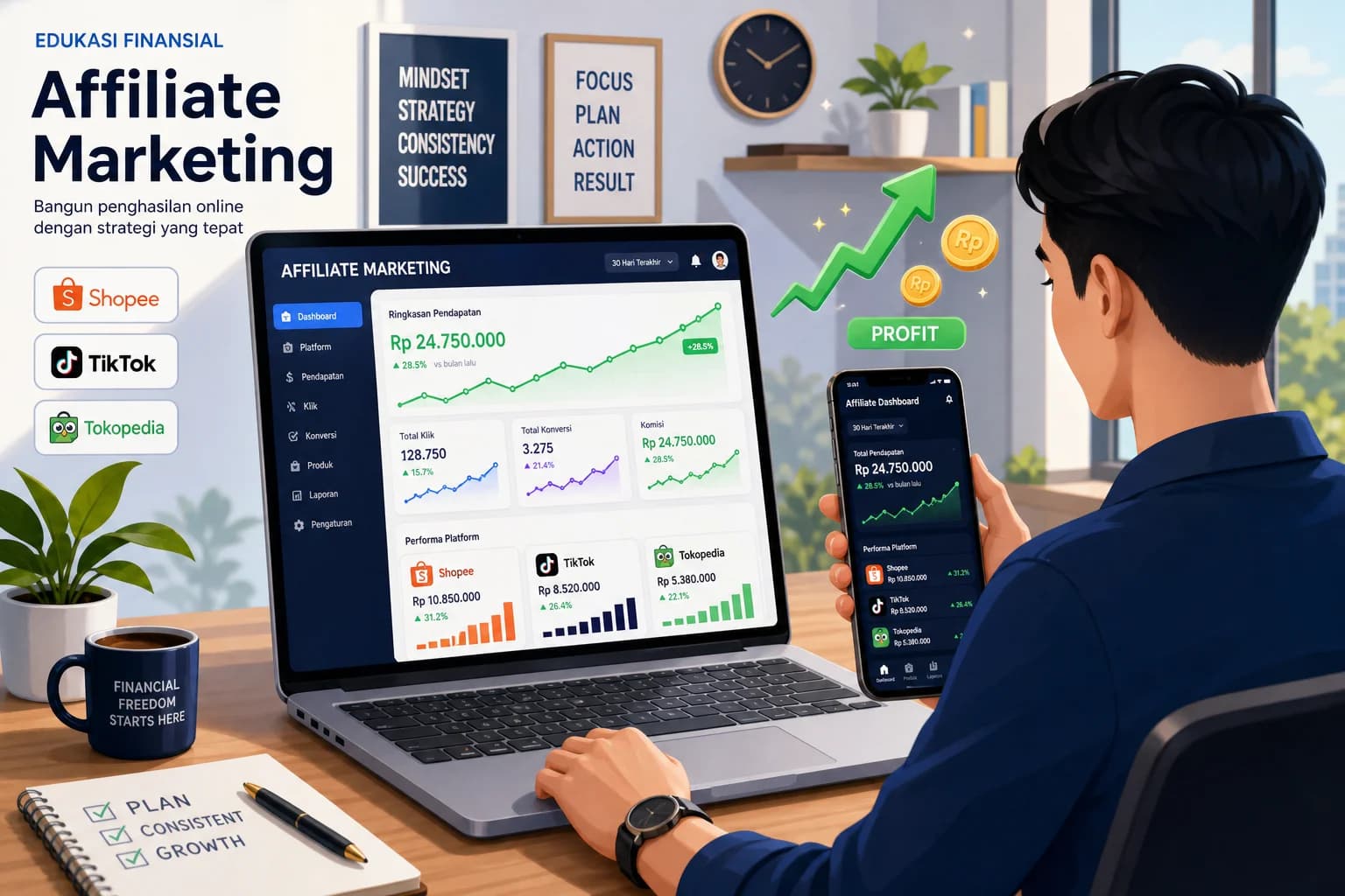 Affiliate Marketing yang Masih Menghasilkan di 2026: 7 Program dengan Komisi Tertinggi