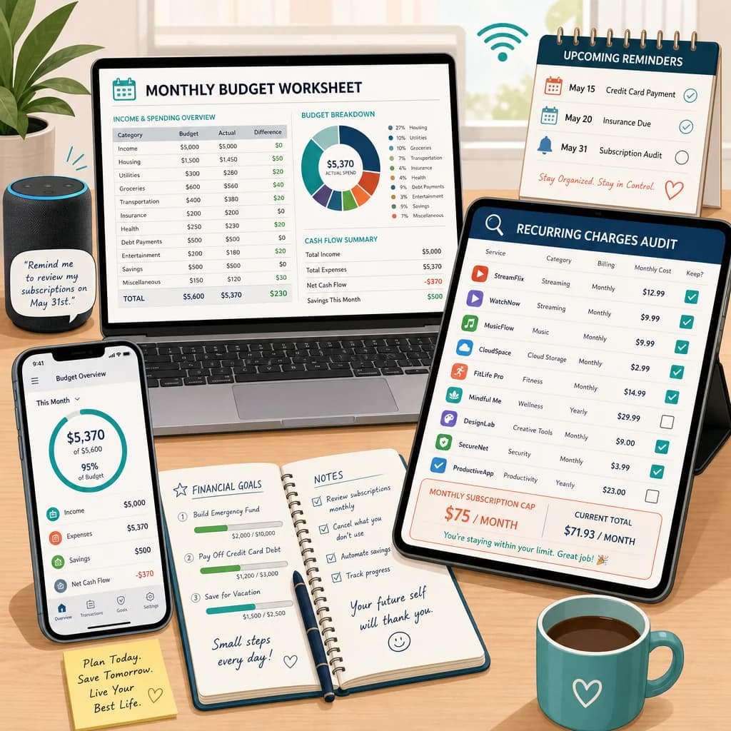 How to Budget for Subscriptions in 2026: A Simple Audit System