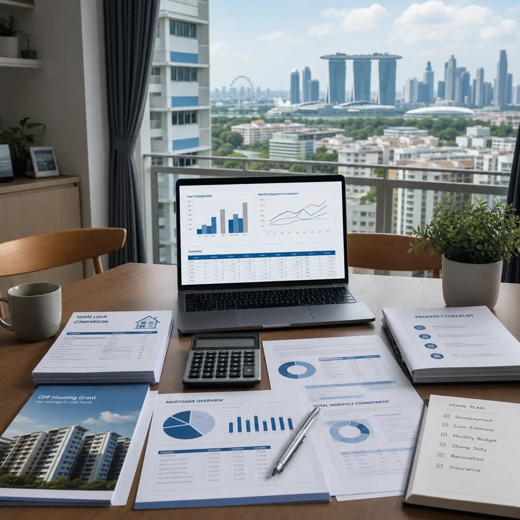 HDB Loan vs Bank Loan Singapore 2026: The Real Budget Impact Guide
