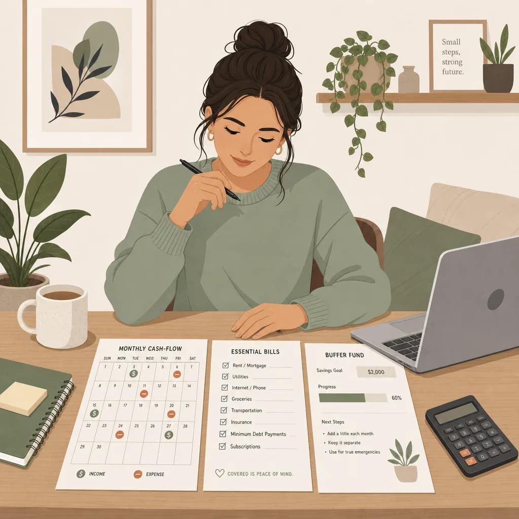 How to Budget With Irregular Income: A Simple System That Actually Works