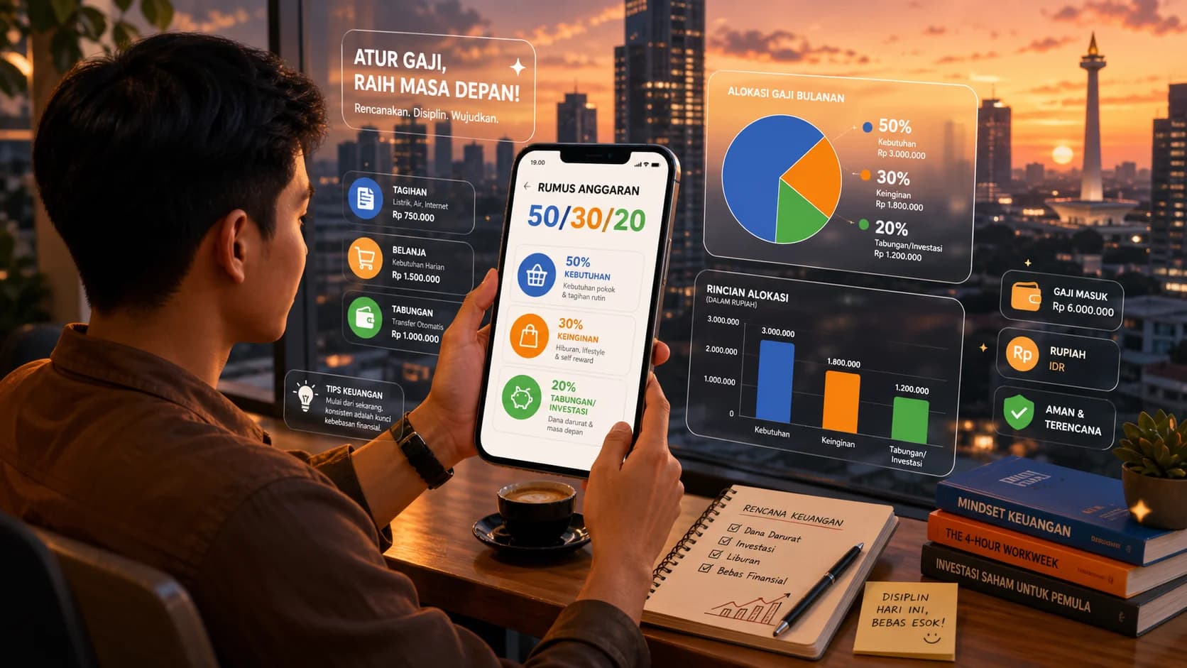 Budgeting 50/30/20 Masih Relevan di Indonesia? Cek Fakta + Alternatif yang Lebih Cocok