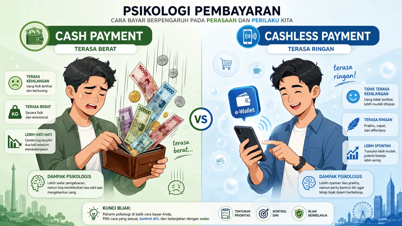 Cashless Bikin Kita Lebih Boros? Fakta, Mitos, & Cara Mengontrolnya