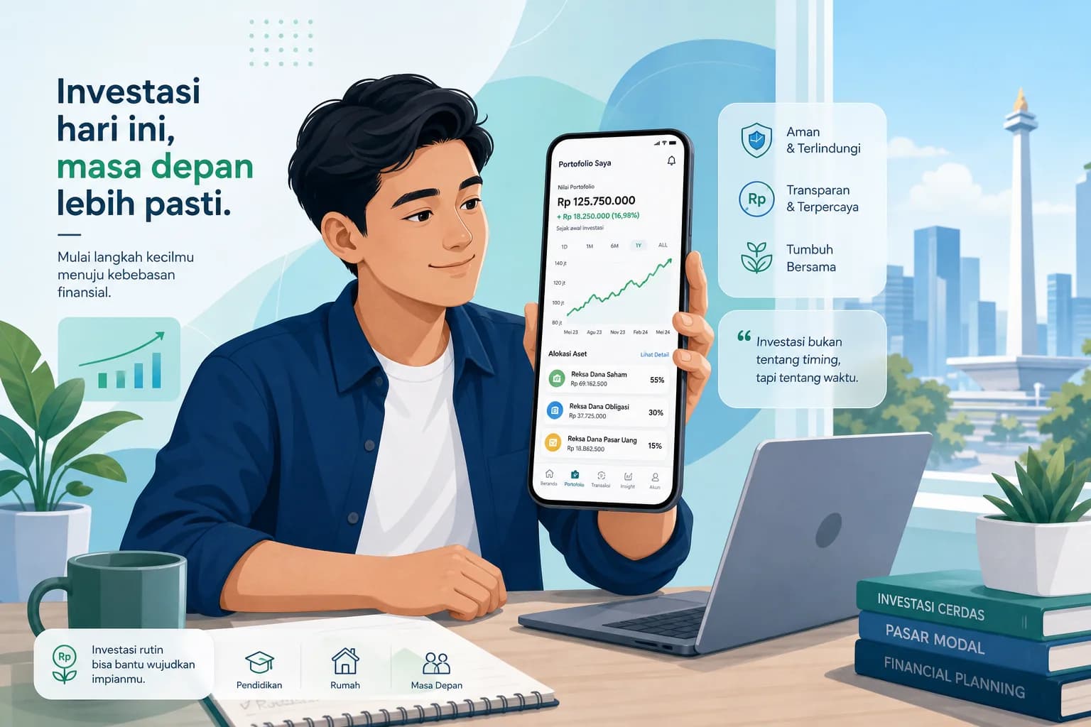 Investasi untuk Pemula 2026: Panduan Lengkap Mulai dari Nol