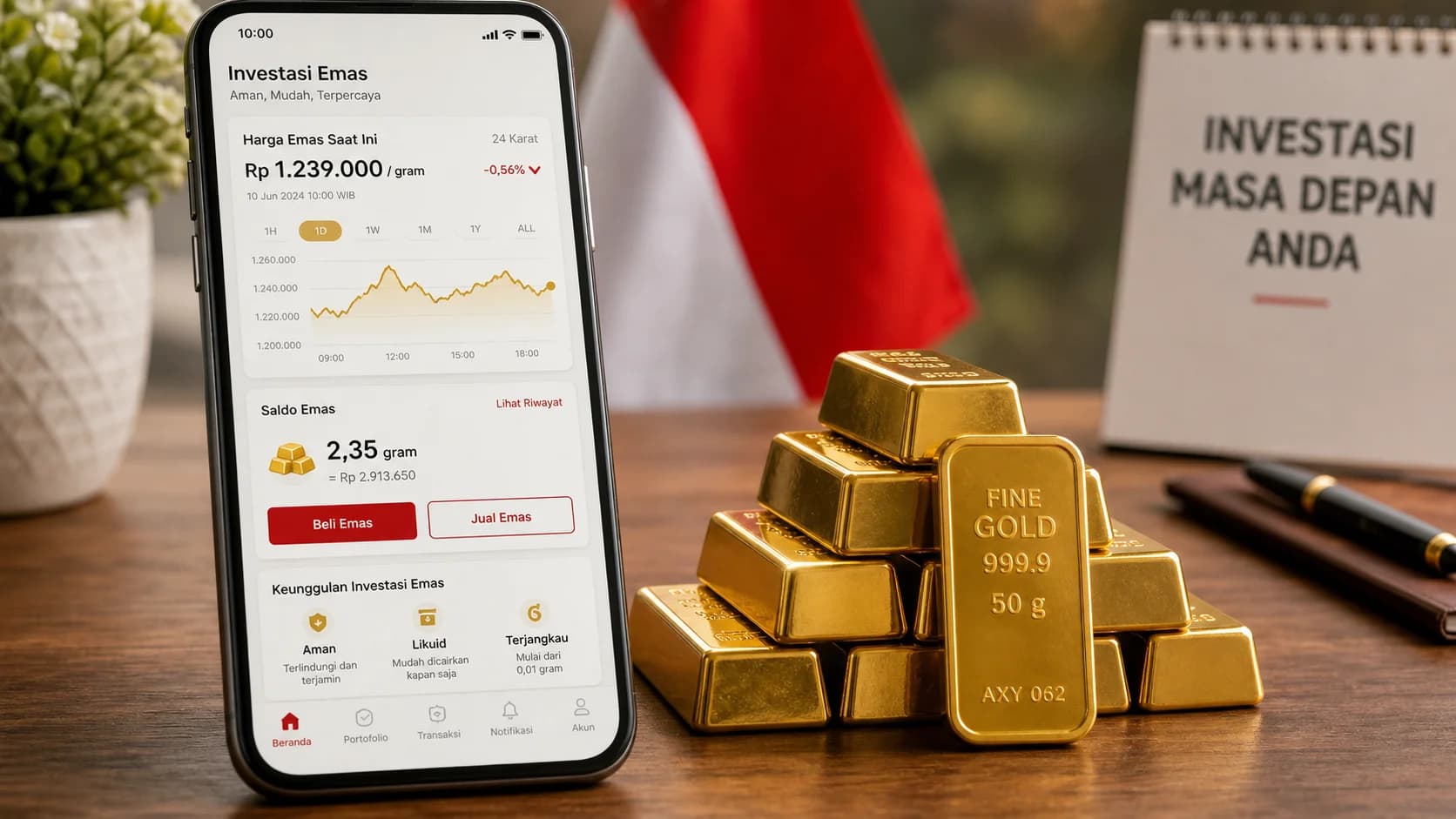 Emas Digital vs Emas Fisik: Perbandingan Lengkap untuk Investor Pemula