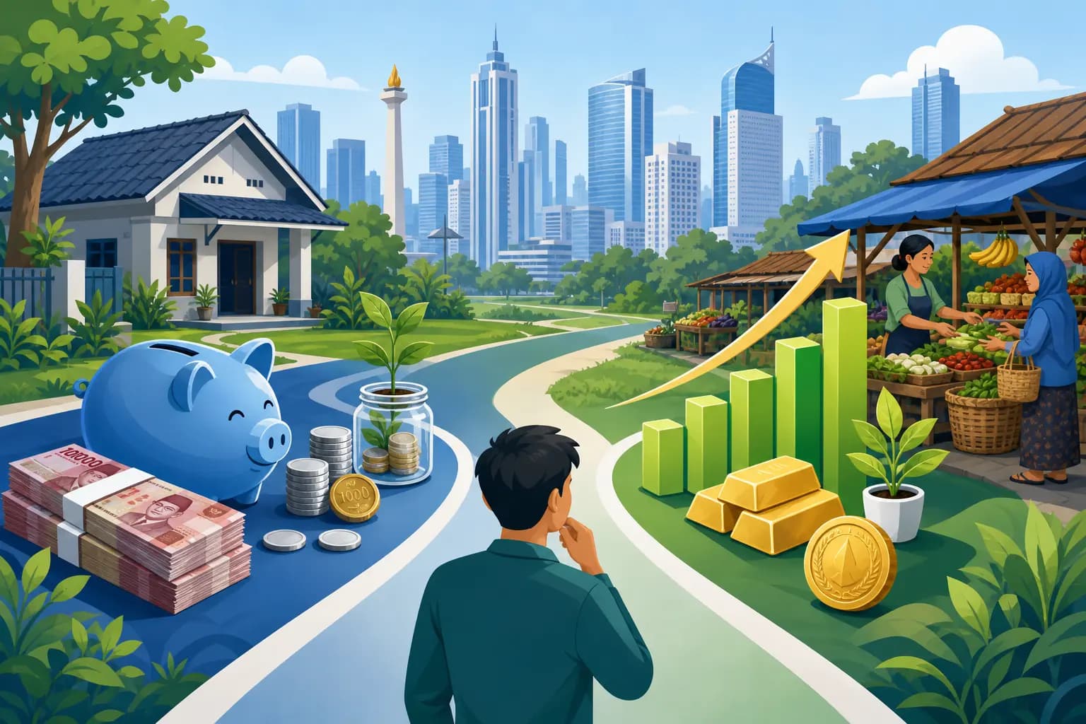 Menabung vs Investasi: Mana yang Lebih Baik untuk Masa Depan Keuanganmu?